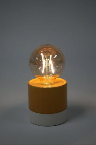 Atlanta Ceramic Lamp, 8x17cm