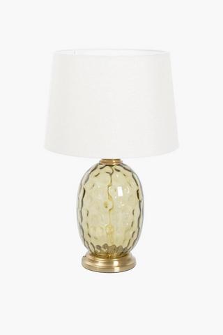Dimple Glass Lamp Set, E14