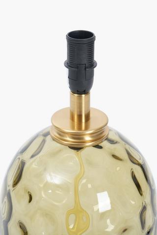 Dimple Glass Lamp Set, E14