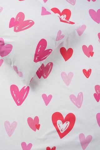 Candy Cherry Reversible Fitted Sheet