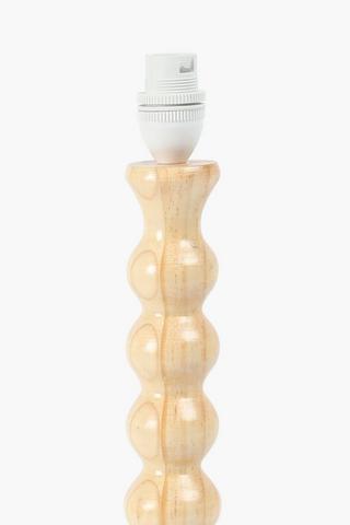 Norbury Wooden Lamp Base, B22
