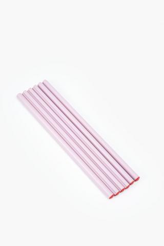 6 Pack Hearts Pencil