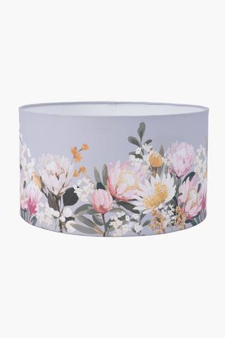 Printed Fuji Drum Lamp Shade, 43x50cm