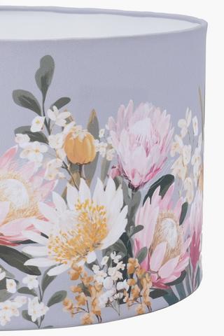 Printed Fuji Drum Lamp Shade, 43x50cm