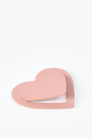 4 Pack Pu Hearts Bookmarks