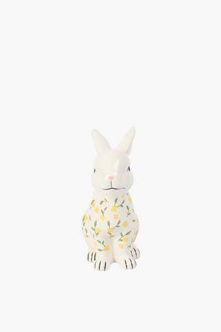 Delft Bunny Statue, 16x11cm