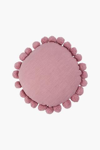 Pom Pom Scatter Cushion, 45cm