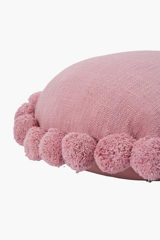 Pom Pom Scatter Cushion, 45cm
