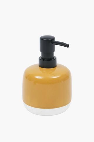 Ceramic Raw Edge Soap Dispenser