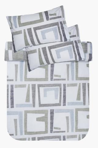 Polycotton Sneeuberg Duvet Cover Set