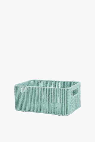 Paperweave Storage Basket Medium, L32xw25xh14cm