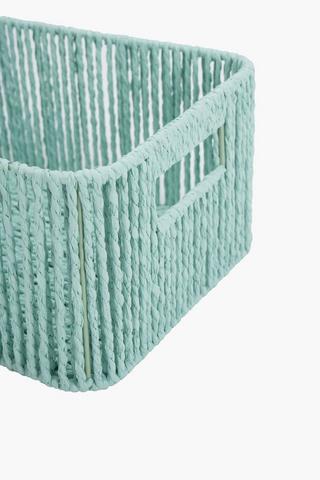 Paperweave Storage Basket Medium, L32xw25xh14cm