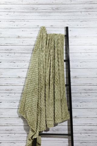 Block Coral Fleece Blanket, 200x250cm