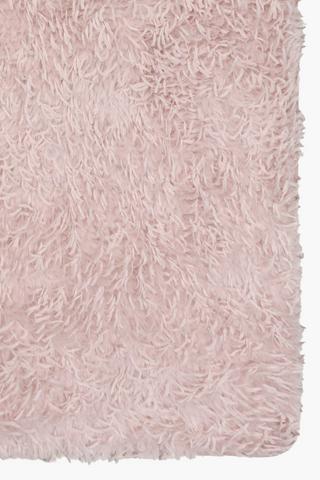 Faux Feather Rug, 70x110cm