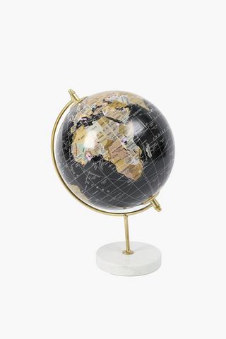 Standing Globe, 18x23cm