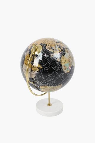 Standing Globe, 18x23cm