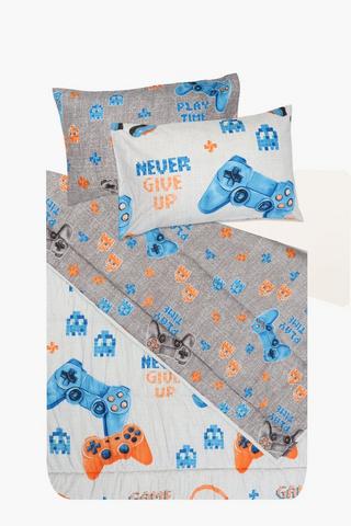 Soft Touch Logan Gamer Reversible Comforter Set