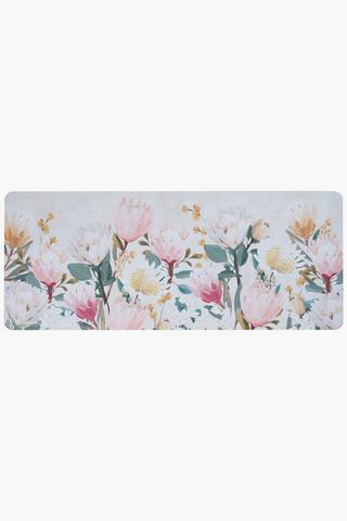 Fuji Protea Kitchen Mat, 50x125cm