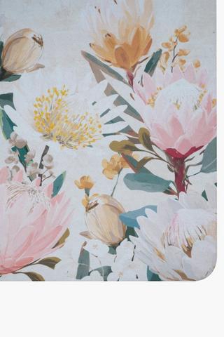 Fuji Protea Kitchen Mat, 50x125cm