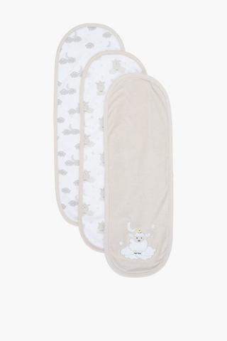 3 Pack Avery Burp Cloth Set