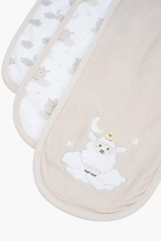 3 Pack Avery Burp Cloth Set