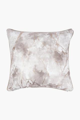 Extra Premium Abstract Feather Filled Scatter Cushion, 60x60cm