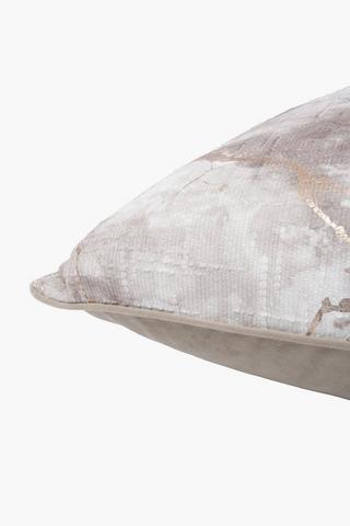 Extra Premium Abstract Feather Filled Scatter Cushion, 60x60cm