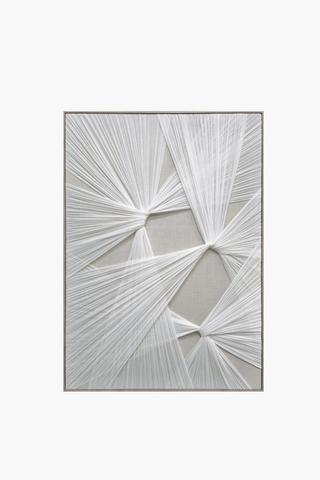 Textured Abstract Flow Canvas, 100x140cm