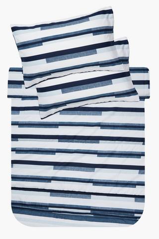 Soft Touch Elbert Stripe Comforter Set