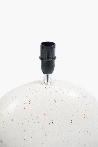 Ceramic Moon Shape Lamp Set, E14