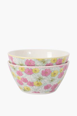 Colab Coralbloom 4 Pack Floral Bowls