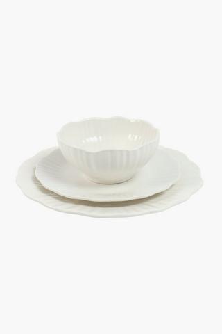 Scallop Ceramic Side Plate