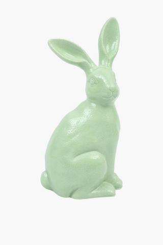 Seated Bunny Statue, 15.5x36.5cm