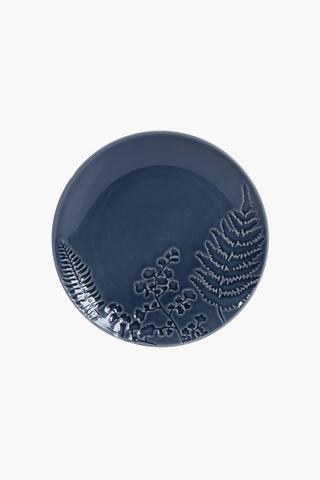 Embroidered Flower Side Plate