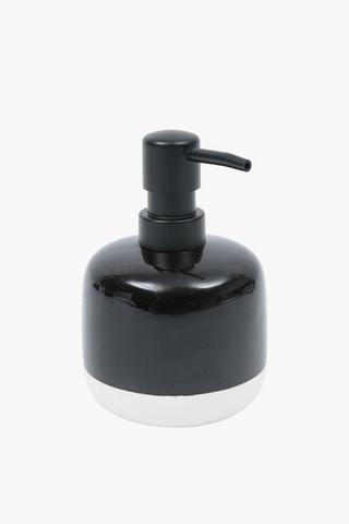 Ceramic Raw Edge Soap Dispenser
