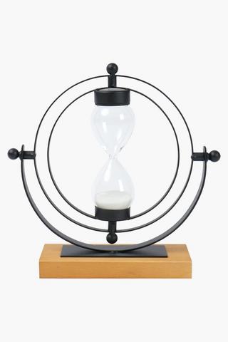 Rotating Glass Time, 7x24cm