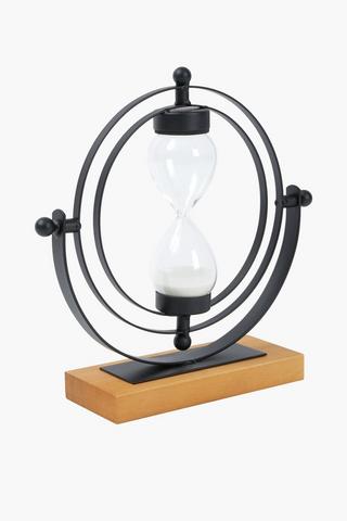 Rotating Glass Time, 7x24cm