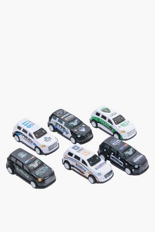 Swat Law Enforcement Alloy Car Set