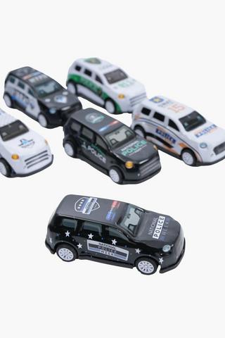 Swat Law Enforcement Alloy Car Set