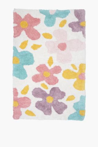 Floral Tufted Rug, 70x110cm