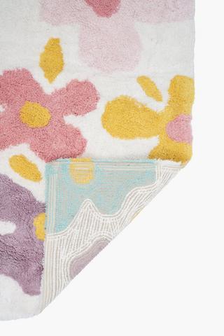 Floral Tufted Rug, 70x110cm