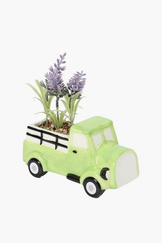 Novelty Truck Potted Plant