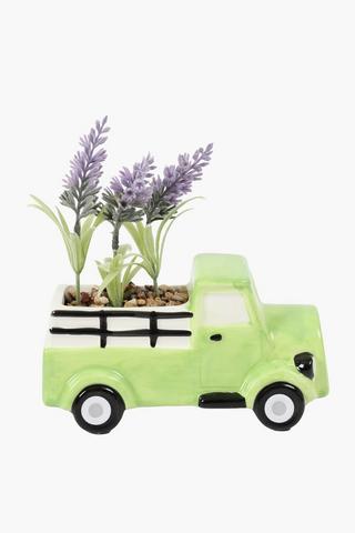 Novelty Truck Potted Plant