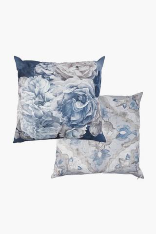 Extra Premium 2 Pack Verbena Feather Filled Scatter Cushions, 60x60cm