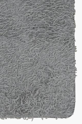 Faux Fur Feather Rug, 70x110cm