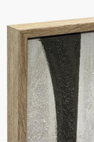 Hand Painted Abstract Blocks Canvas, 50x70cm