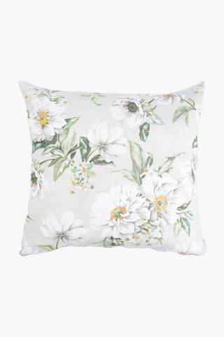 Printed Sprigs Floral Scatter Cover Only, 60x60cm