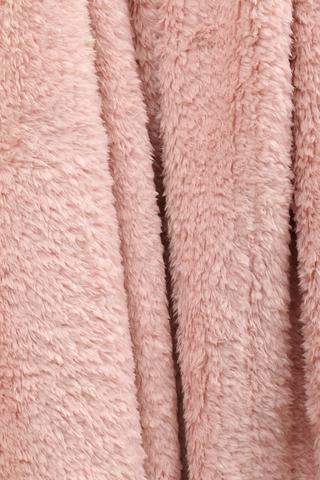 Long Pile Plain Blanket, 250x200cm