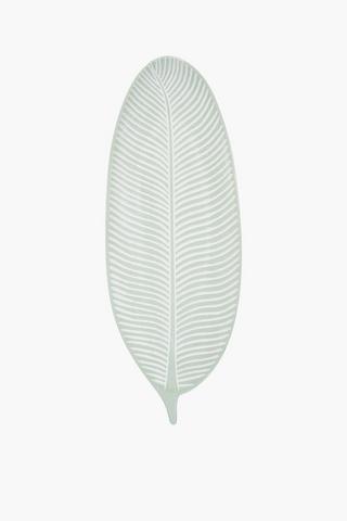 Leaf Shaped Decor Tray, 60cm