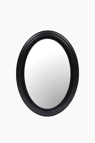 Oval Plastic Mirror, 53x73cm